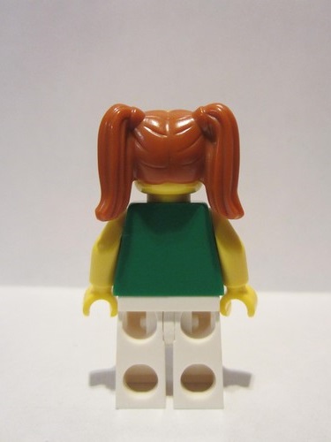 lego 2017 mini figurine col306 Green Cheerleader . .