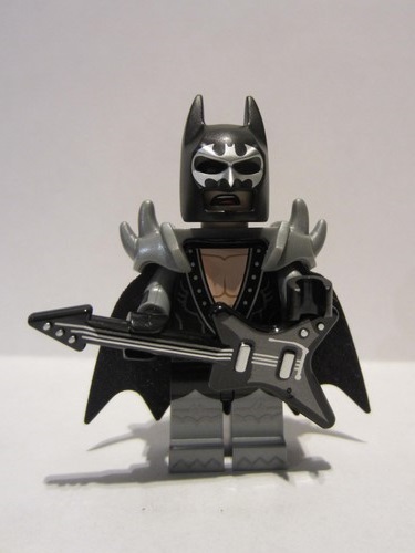 lego 2017 mini figurine coltlbm02 Glam Metal Batman . .