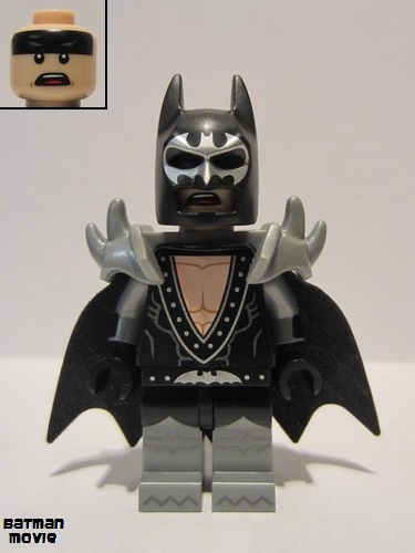 lego 2017 mini figurine coltlbm02 Glam Metal Batman