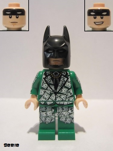 lego 2017 mini figurine coltlbm21 Dollar Bill Tuxedo Batman