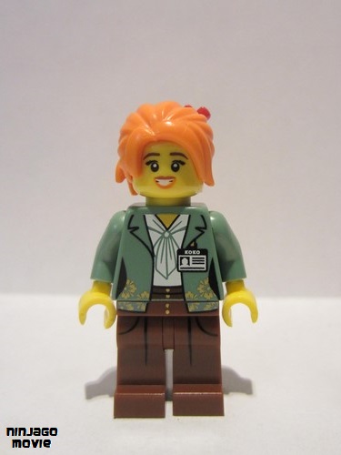 lego 2017 mini figurine coltlnm09 Misako