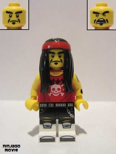 lego 2017 mini figurine coltlnm17 Gong & Guitar Rocker  