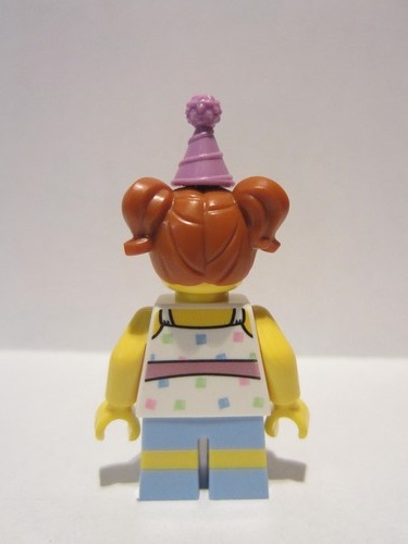 lego 2018 mini figurine col317 Purple Balloon Girl . .