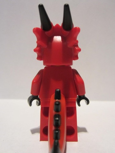 lego 2018 mini figurine col318 Red Dragon Suit Guy . .