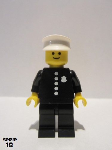 lego 2018 mini figurine col329 Police Officer  