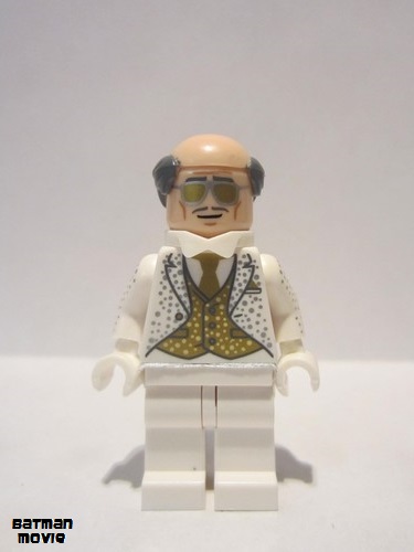 lego 2018 mini figurine coltlbm26 Disco Alfred Pennyworth  
