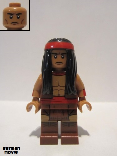lego 2018 mini figurine coltlbm39 Apache Chief  