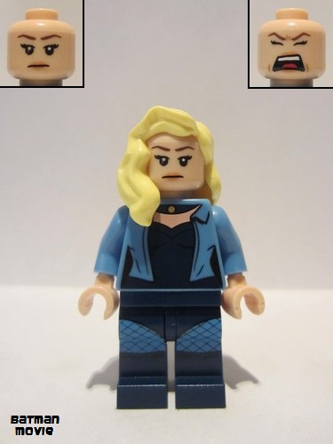 lego 2018 mini figurine coltlbm43 Black Canary  