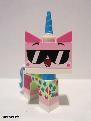 lego 2018 mini figurine coluni05 Shades Unikitty  