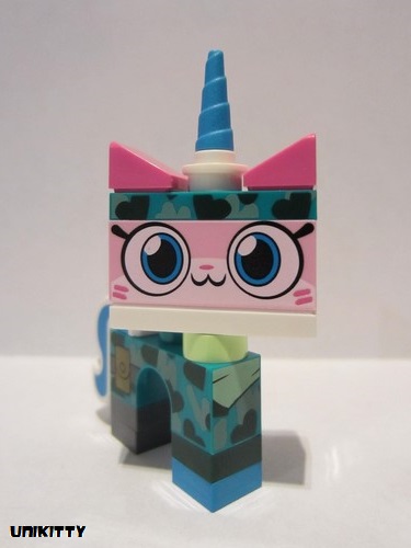 lego 2018 mini figurine coluni08 Camouflage Unikitty  