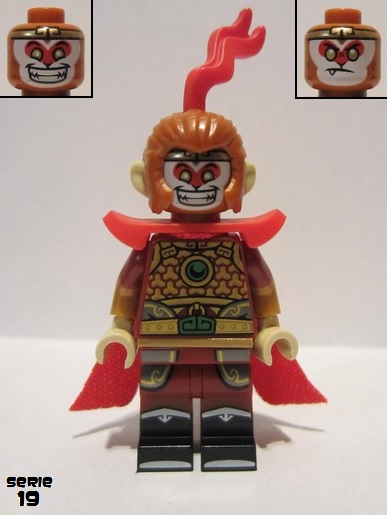 lego 2019 mini figurine col344 Monkey King  