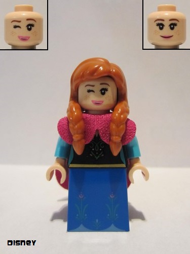 lego 2019 mini figurine dis033 Anna