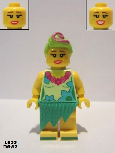 lego 2019 mini figurine tlm154 Hula Lula  