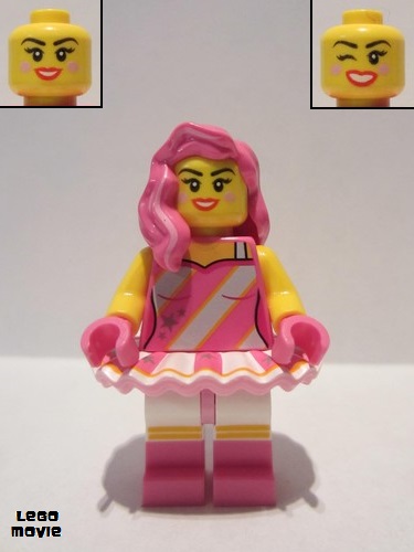 lego 2019 mini figurine tlm158 Candy Rapper