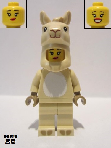 lego 2020 mini figurine col364 Llama Costume Girl