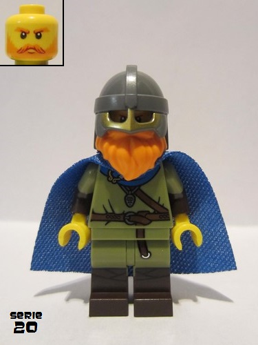 lego 2020 mini figurine col365 Viking  