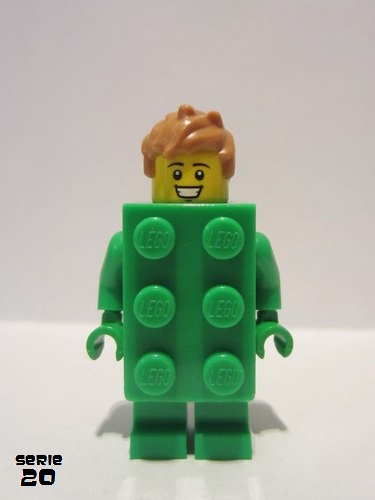 lego 2020 mini figurine col370 Brick Costume Guy