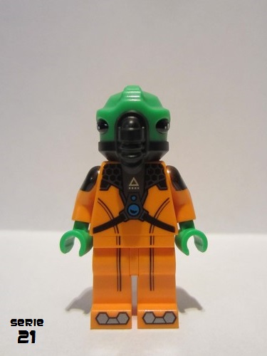 lego 2021 mini figurine col384 Alien