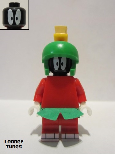 lego 2021 mini figurine collt10 Marvin the Martian