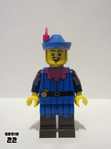 lego 2022 mini figurine col388 Troubadour  