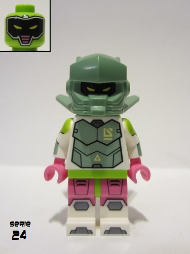 lego 2023 mini figurine col412 Robot Warrior  