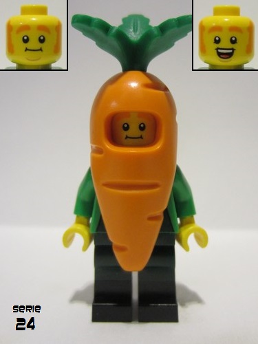 lego 2023 mini figurine col415 Carrot Mascot  