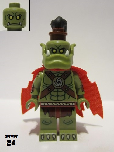 lego 2023 mini figurine col418 Orc  