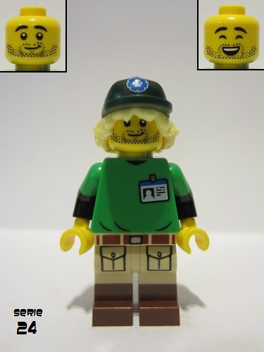 lego 2023 mini figurine col419 Conservationist  