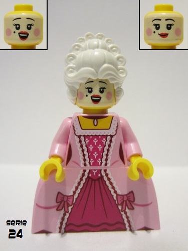 lego 2023 mini figurine col421 Rococo Aristocrat  