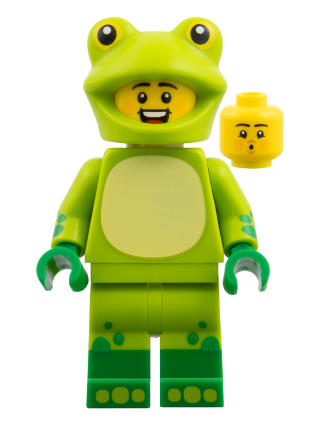 lego 2026 mini figurine col465 Frog Costume Fan