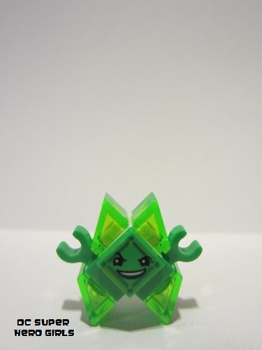 lego 2017 mini figurine shg034 Kryptomite Green, Small Crystals, Hands 