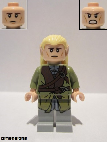 lego 2015 mini figurine dim008 Legolas  