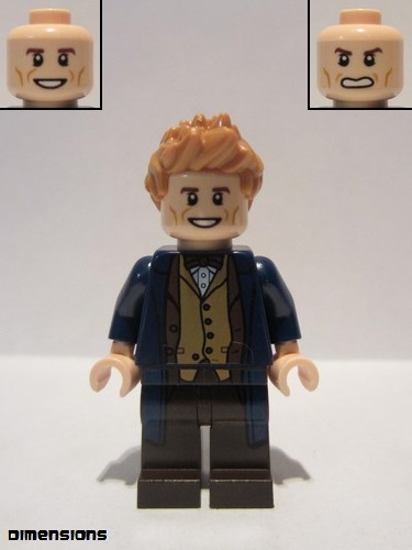 lego 2016 mini figurine dim034 Newt Scamander