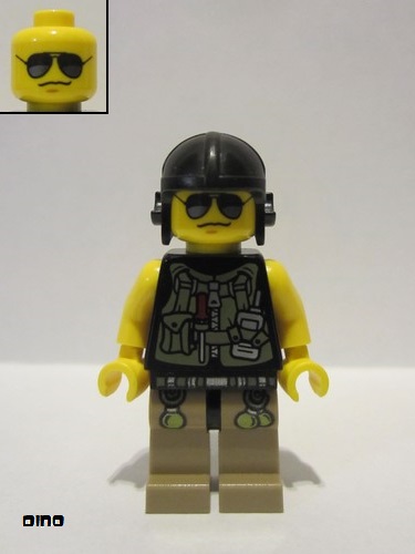 lego 2012 mini figurine dino004 Hero Utility Vest 