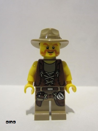 lego 2012 mini figurine dino005 Hero Fedora 