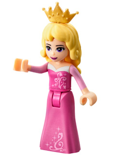 lego 2015 mini figurine dp011 Aurora Closed Mouth 