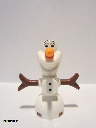 lego 2017 mini figurine dp042 Olaf Buttons - Brick Built 