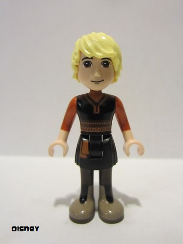 lego 2019 mini figurine dp072 Kristoff Black Tunic, Dark Orange Shirt, Dark Tan Boots 