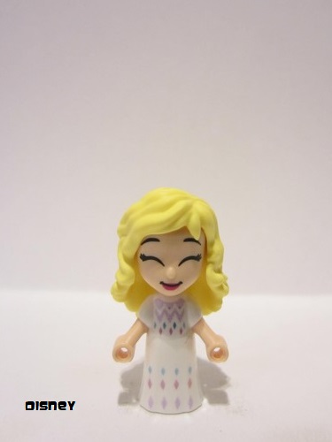 lego 2021 mini figurine dp111 Elsa White Dress - Micro Doll 
