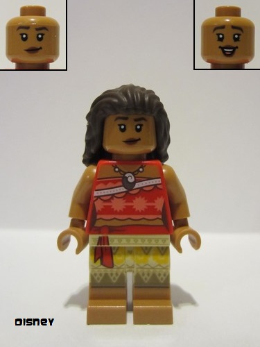 lego 2023 mini figurine dis088 Moana  