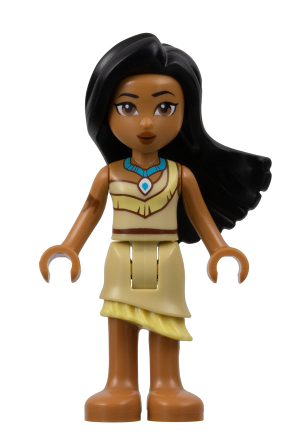 lego 2023 mini figurine dis118 Pocahontas