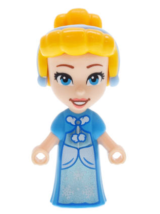 lego 2026 mini figurine dp246 Cinderella Micro Doll, Dark Azure Dress 