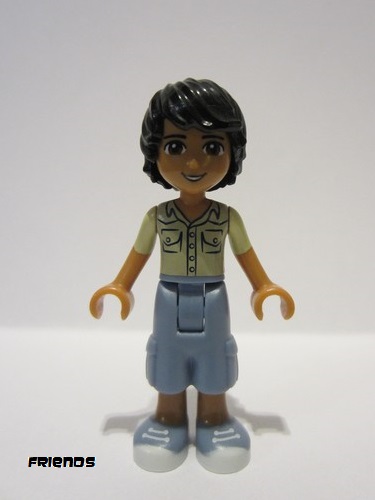 lego 2016 mini figurine frnd170 Matthew Sand Blue Long Shorts, Khaki Shirt 