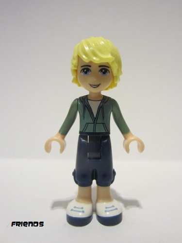 lego 2016 mini figurine frnd188 Ben Dark Blue Cropped Trousers, Sand Green Sweatshirt 