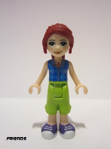 lego 2018 mini figurine frnd236 Mia Lime Cropped Trousers, Blue Top 