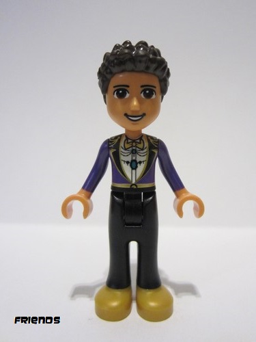 lego 2021 mini figurine frnd473 River Dark Purple Jacket 