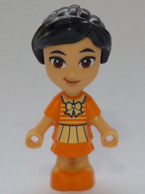 lego 2024 mini figurine frnd674 Victoria Micro Doll, Orange Dress 