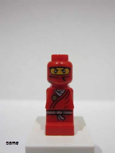 lego 2011 mini figurine 85863pb054 Kai Microfigure Ninjago 