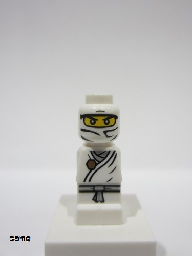 lego 2011 mini figurine 85863pb055 Zane Microfigure Ninjago 