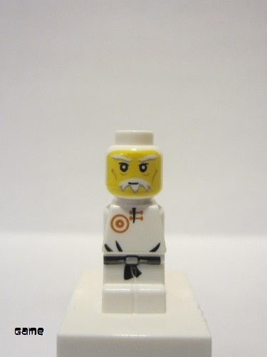 lego 2011 mini figurine 85863pb056 Sensei Wu Microfigure Ninjago 